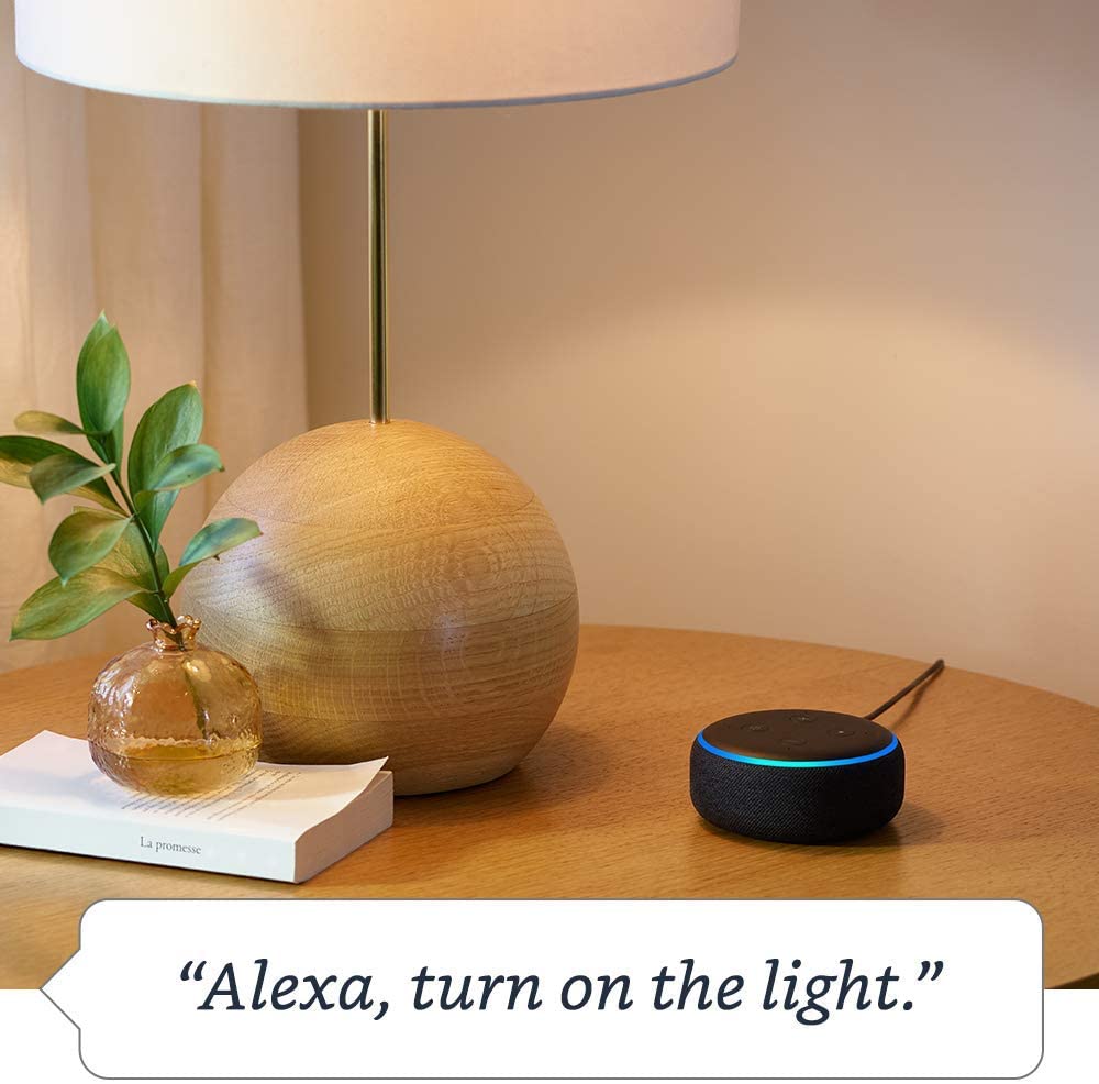 Echo Dot (3ra Gen) - Parlante inteligente con Alexa - Carbón-1